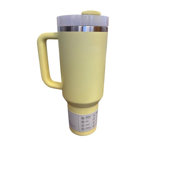 Stanley FlowState Quencher H2.0 Tumbler 40 Oz Yellow With Handle & Straw Durable - Picture 3 of 10